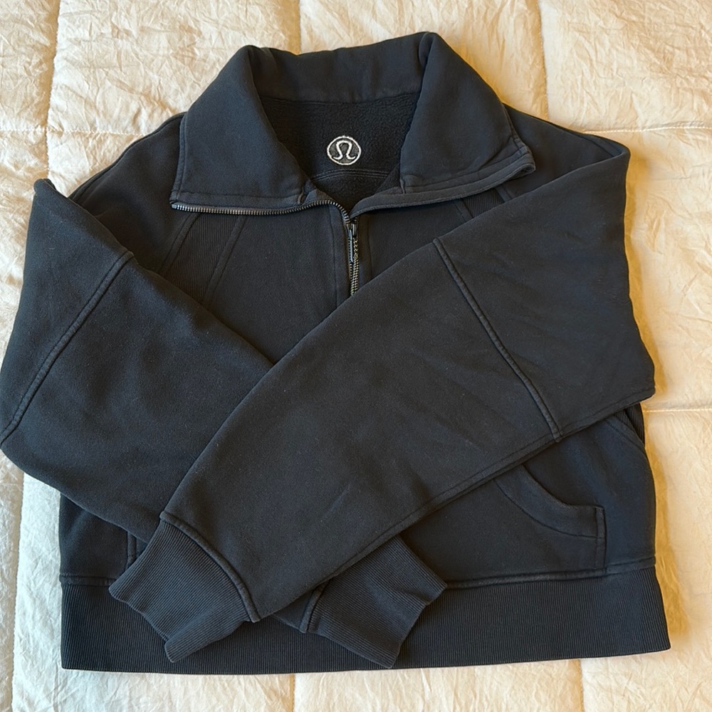 Lululemon Scuba Oversized Funnel Neck Half Zip
